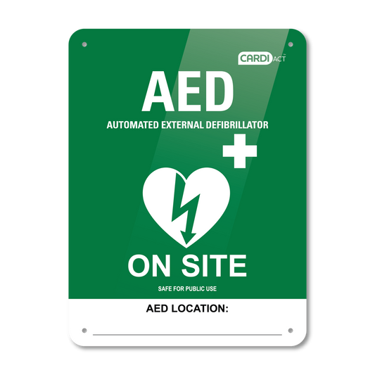 AED On Site Sign